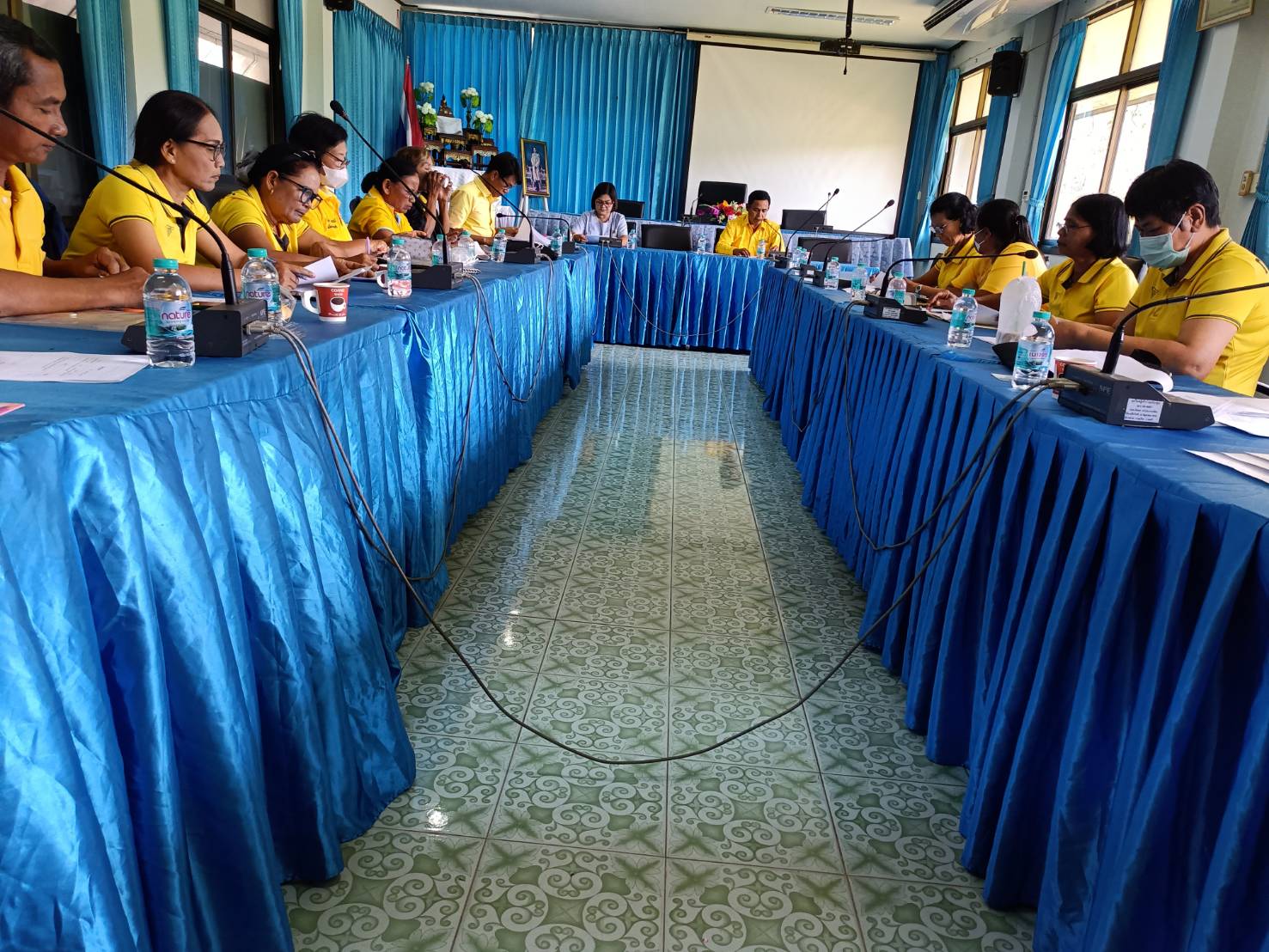 ประชุมคณะอนุกรรมการสนับสนุนการจัดบริการดูแลระยะยาวสำหรับผู้สูงอายุที่มีภาวะพึ่งพิง  ครั้งที่  1/2567  เมื่อวันที่  4  มีนาคม  2567  ณ ห้องประชุมสภาองค์การบริหารส่วนตำบลปันแต